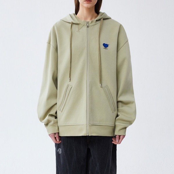 ✨아더에러 남/녀 그레이 집업 후드티 - ADER Unisex Gray Hoodie - ade0121x