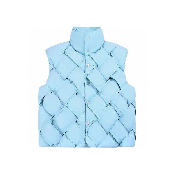 ✨보테가베네타 남/녀 블루 다운 베스트 - Bottega veneta Unisex Blue Vest - bv0445x