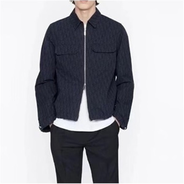 ✨디올 남성 캐쥬얼 자켓 - Dior Mens Navy Jackets - dio2190x