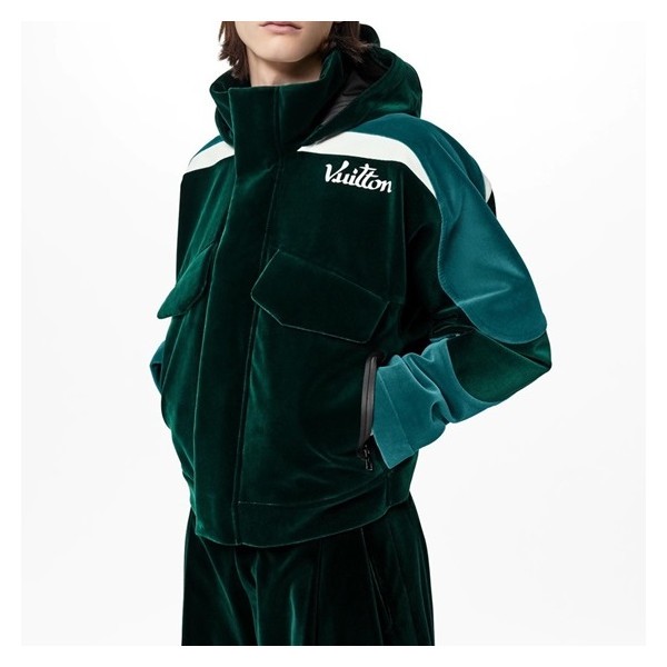 ✨루이비통 남성 캐쥬얼 그린 자켓 - Louis vuitton Mens Green Jackets - lv003x
