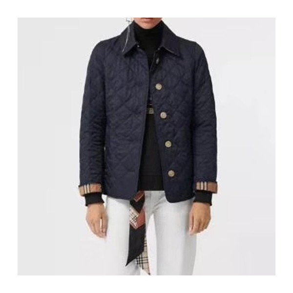 ✨버버리 여성 네이비 다운 자켓 - Burberry Womens Navy Jackets - bur04573x