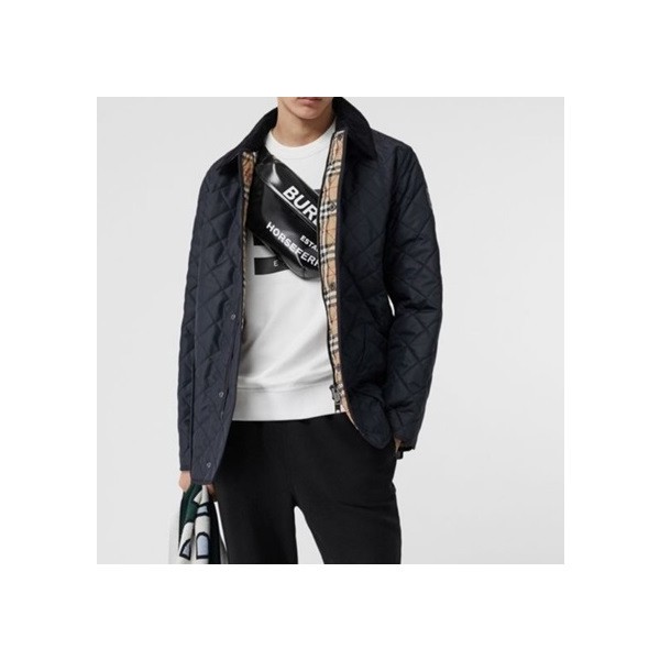 ✨버버리 남성 블랙 다운 자켓 - Burberry Mens Black Jackets - bur04578x