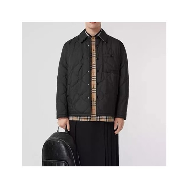 ✨버버리 남성 블랙 다운 양면 자켓 - Burberry Mens Black Jackets - bur04579x