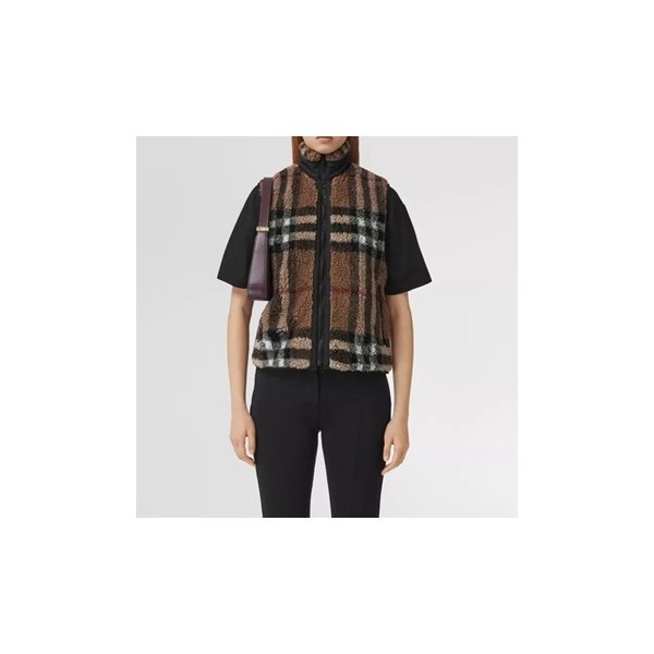 ✨버버리 여성 카멜 베스트 - Burberry Womens Camel Best - bur4582x