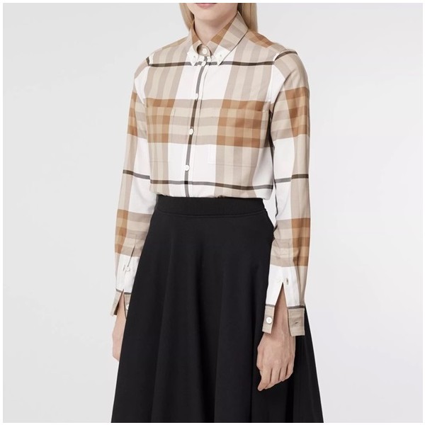 ✨버버리 여성 베이지 셔츠 - Burberry Womens Beige Tshirts - bur04586x