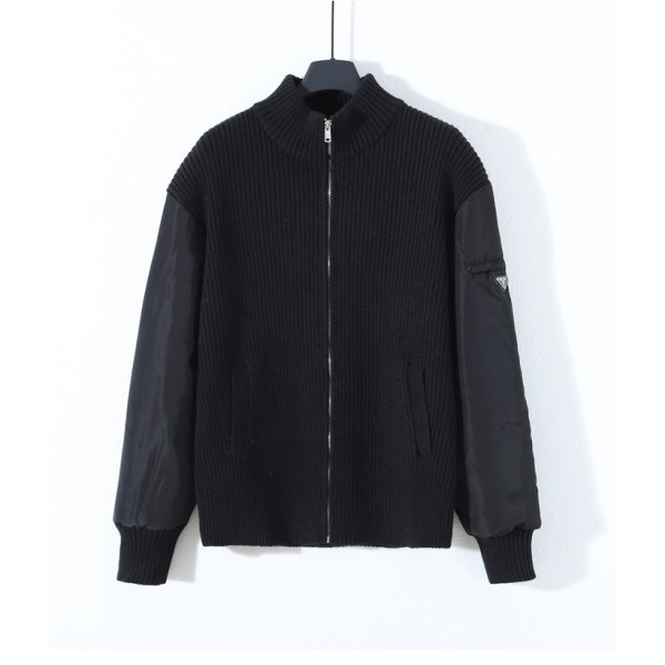 ✨프라다 남성 블랙 후드 자켓 - Prada Mens Black Jackets - pra02895x