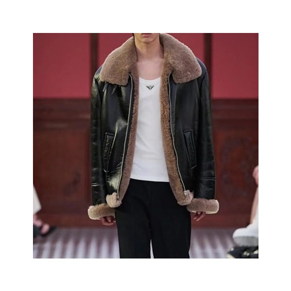 ✨프라다 남성 캐쥬얼 블랙 자켓 - Prada Mens Black Jackets - pra02896x