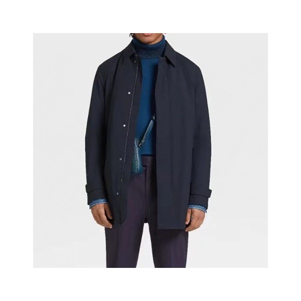 ✨에르메네질도 제냐 남성 네이비 코트 - Ermenegildo Zegna Mens Navy Coats - zeg0429x