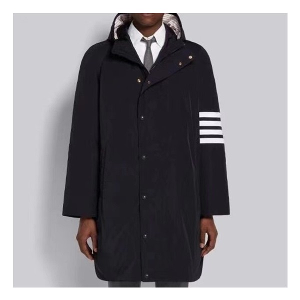 ✨톰브라운 남성 그레이 다운 패딩  - Thom Browne Mens Gray Padding - thom0671x