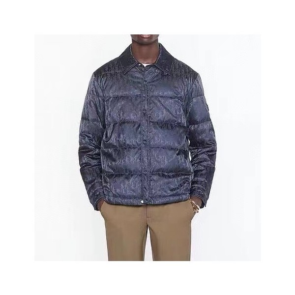 ✨디올 남성 구스다운 네이비 패딩 - Dior Mens Navy Padding - di08x