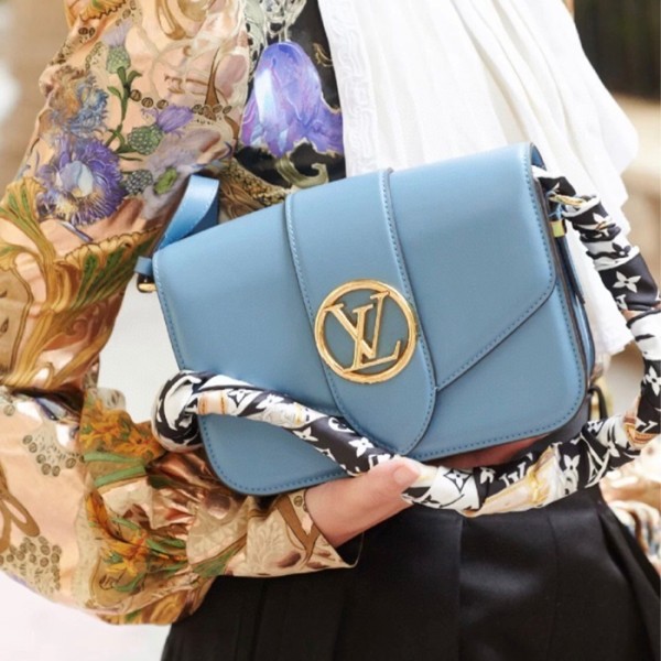 ✨루이비통 여성 블루 숄더백 - Louis vuitton Womens Blue Shoulder Bag - lv72x