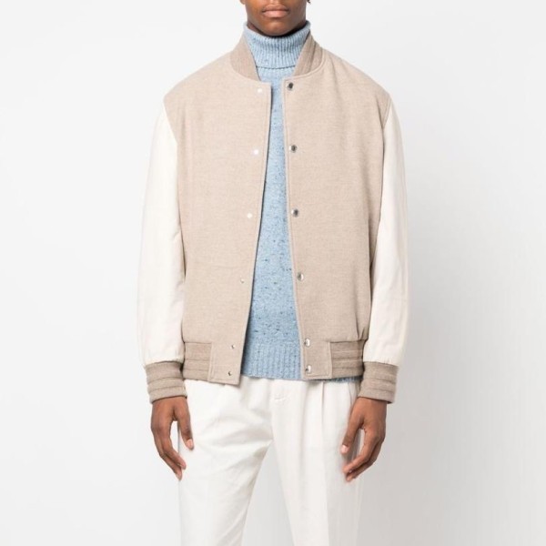 ✨브루넬로쿠치넬리 남성 베이지 자켓 - Brunello Cucinelli Mens Beige Jackets - bru05x