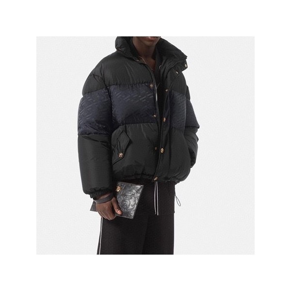 ✨베르사체 남성 구스다운 블랙 패딩 - Versace Mens Black Padding - ve01x