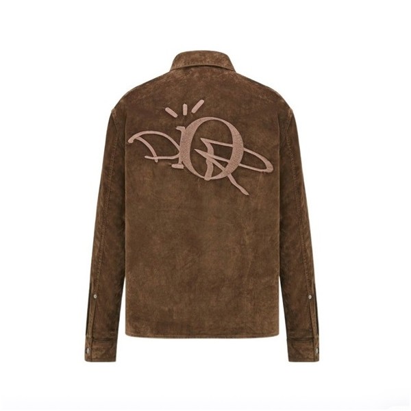 ✨디올 남성 클래식 브라운 셔츠 - Dior Mens Brown Tshirts - di19x