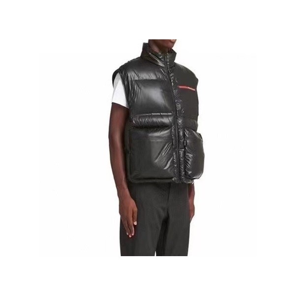 ✨프라다 남성 구스다운 블랙 패딩 - Prada Mens Black Padding - pr27x