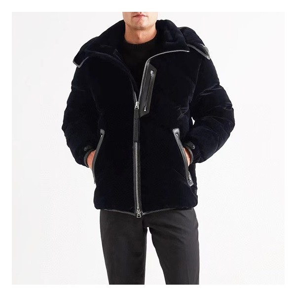 ✨톰포드 남성 네이비 구스다운 패딩 - Tom Ford Mens Navy Padding - tof34x