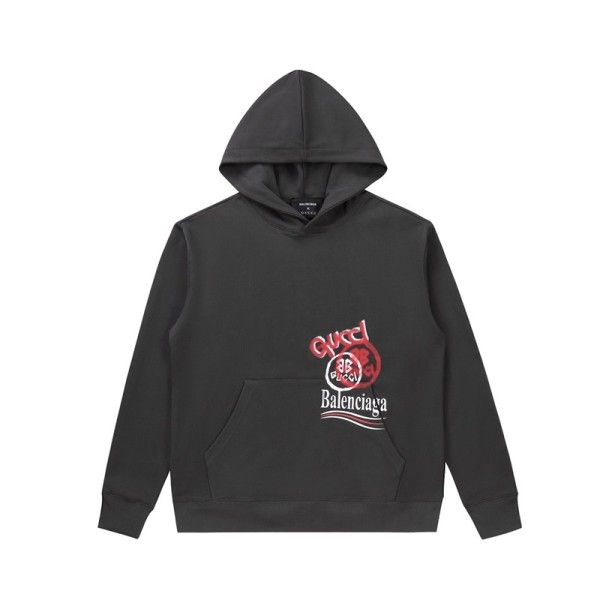 ✨구찌 남/녀 트렌디 그레이 후드티 -  Gucci Unisex Gray Hoodie - gu67x