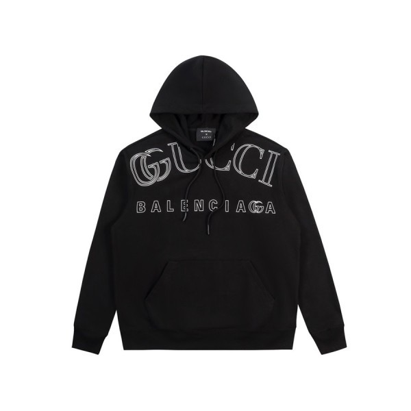 ✨구찌 남/녀 트렌디 블랙 후드티 -  Gucci Unisex Black Hoodie - gu68x