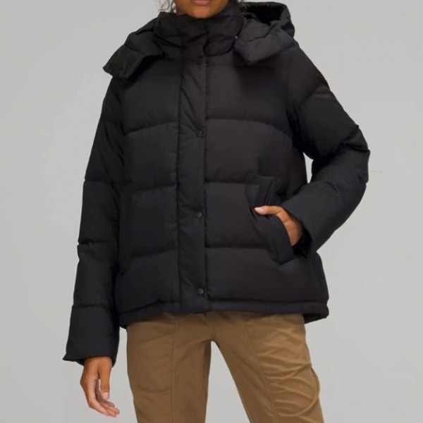 ✨룰루레몬 여성 구스다운 블랙 패딩 - Lululemon Womens Black Padding - lu02x