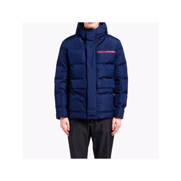 ✨프라다 남성 구스다운 블루 패딩 - Prada Mens Blue Padding - pr29x