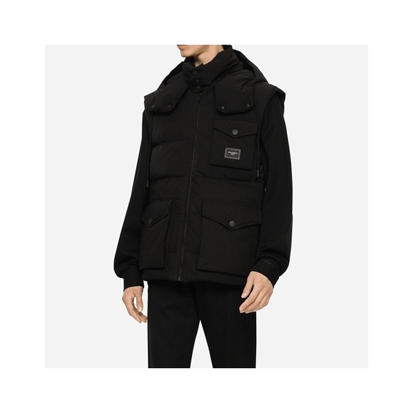 ✨돌체앤가바나 남성 덕다운 패딩 - Dolce&Gabbana Mens Down Vest - dol370x