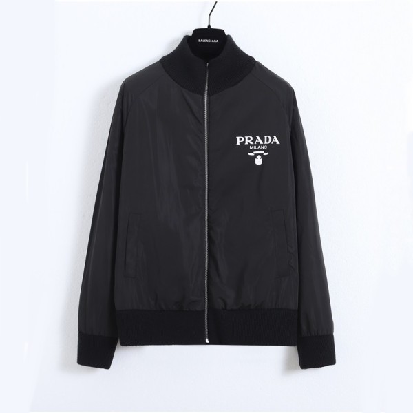 ✨프라다 남성 블랙 양면 자켓 - Prada Mens Black Jackets - pr30x