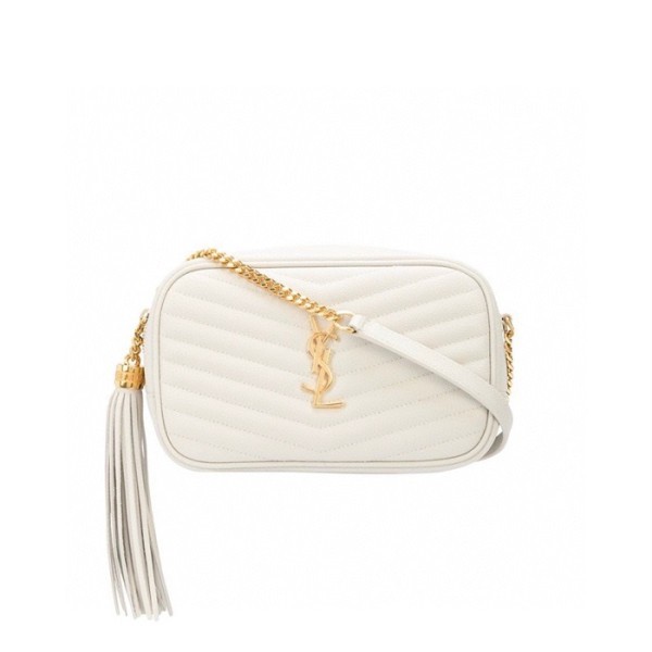 ✨입생로랑 여성 화이트 숄더백 - Saint Laurent Womens White Shoulder Bag - ysl153x