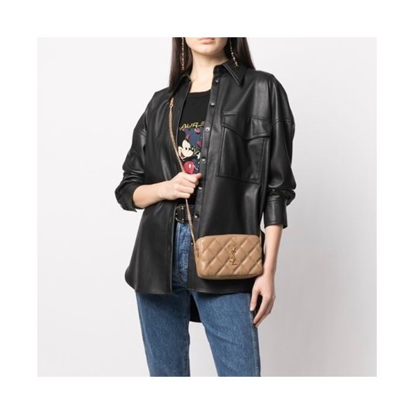 ✨입생로랑 여성 베이지 새들백 - Saint Laurent Womens Beige Saddle Bag - ysl190x
