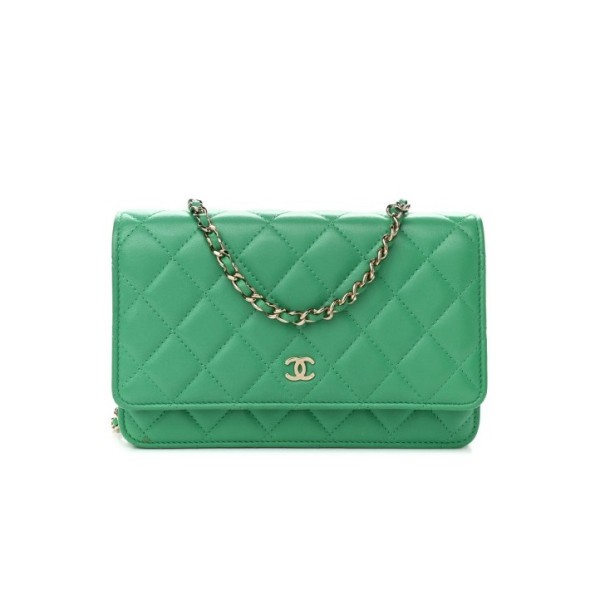 ✨샤넬 여성 그린 WOC - Chanel Womens Green WOC - ch27x
