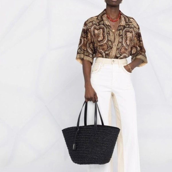 ✨입생로랑 여성 블랙 토트백 - Saint Laurent Womens Black Tote Bag - ysl222x