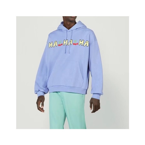 ✨구찌 남/녀 트렌디 퍼플 후드티 -  Gucci Unisex Purple Hoodie - gu77x