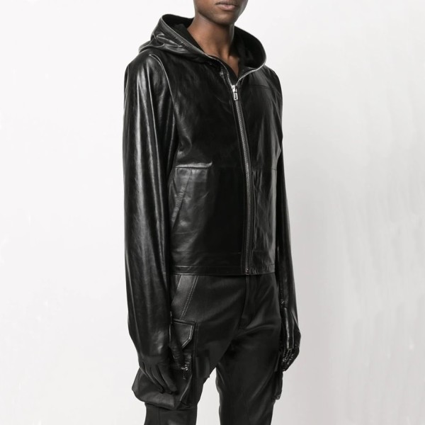 ✨릭오웬스 남성 블랙 자켓 - Rick Owens Mens Black Jackets - ric119x