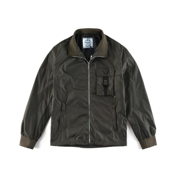 ✨프라다 남성 카키 자켓 - Prada Mens Khaki Jackets - pr33x