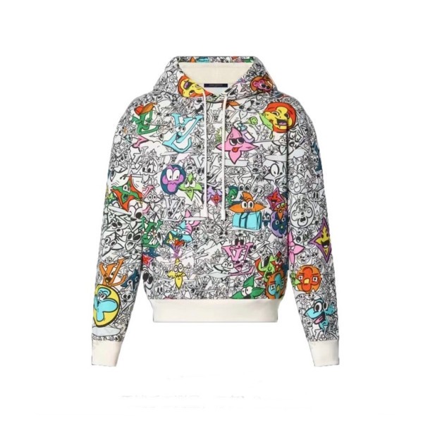 ✨루이비통 남자 블루 후드티 - Louis vuitton Mens Blue Hoodie - lv188x