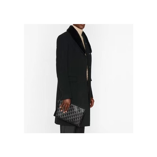✨디올 남성 블랙 오블리크 클러치 - Dior Mens Black Oblique Clutch - di60x