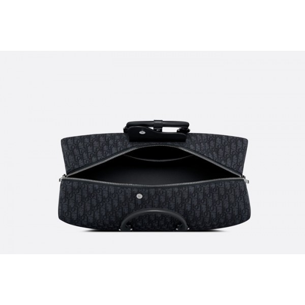 ✨디올 남성 오블리크 블랙 키폴 - Dior Mens Black Keepall - di75x