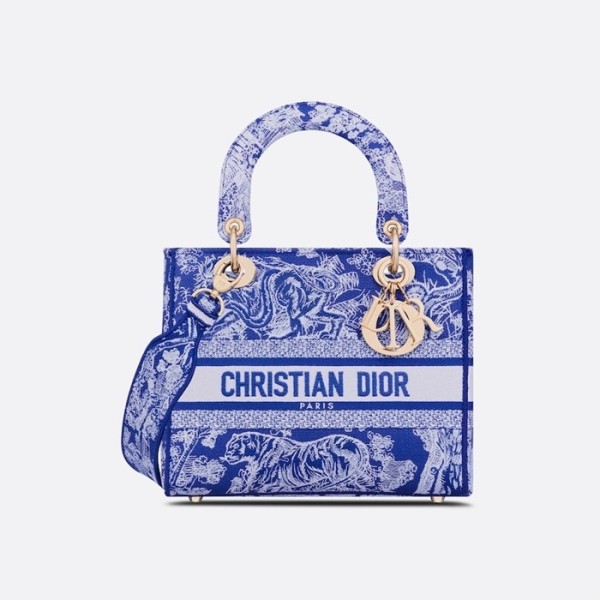 ✨디올 여성 블루 레이디백 - Dior Womens Blue Lady Bag - di90x