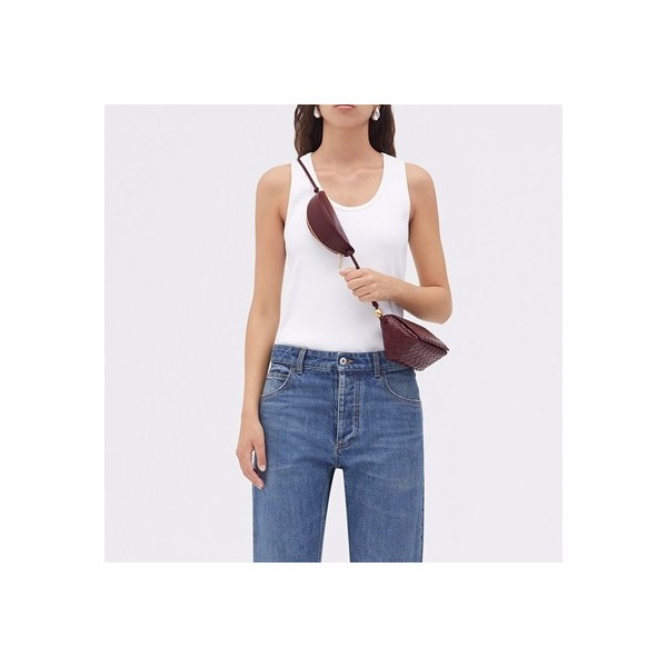 ✨보테가베네타 여성 브라운 새들백 - Bottaga Veneta Womens Brown Saddle Bag - bv17x