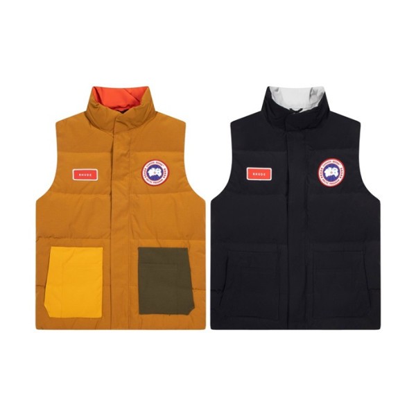 ✨캐나다구스 남성 블랙 덕다운 베스트 - CanadaGoose Mens Black Vest - can408x