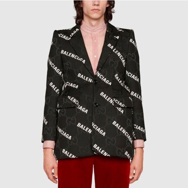 ✨발렌시아가 남성 블랙 자켓 - Balenciaga Mens Black Jackets - ba15x