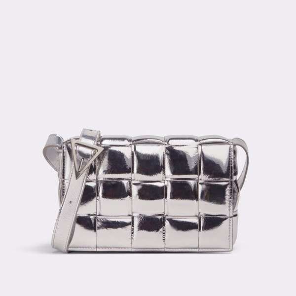 ✨보테가베네타 남/녀 실버 카세트백 - Bottaga Veneta Unisex Silver Cassette Bag - bo23x