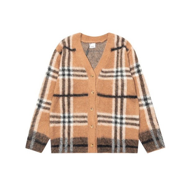 ✨버버리 남성 브이넥 베이지 가디건 - Burberry Mens Beige Cardigan - bu33x