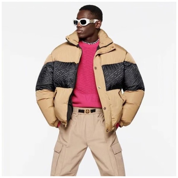 ✨베르사체 남성 구스다운 베이지 패딩 - Versace Mens Beige Padding - ve03x