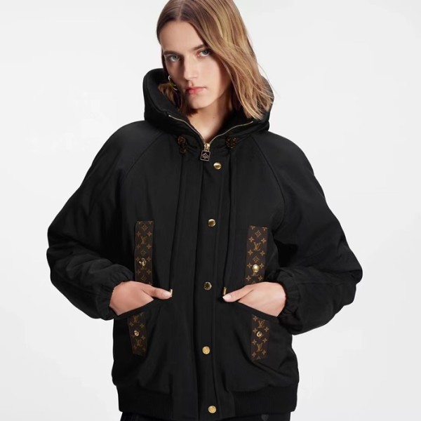 ✨루이비통 여성 블랙 다운 자켓 - Louis vuitton Womens Black Jackets - lv219x