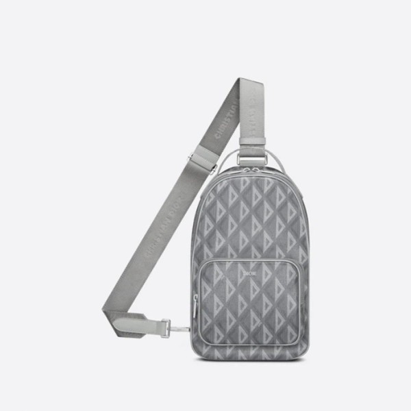 ✨디올 남성 그레이 다이아몬드 새들백 - Dior Men Gray Diamond Saddle Bag - di150x