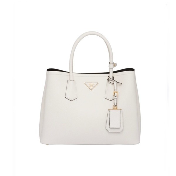 ✨프라다 여성 화이트 토트백 - Prada Womens White Double Bag - pr184x