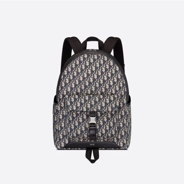 ✨디올 남성 오블리크 네이비 백팩 - Dior Mens Navy Back Pack - di170x