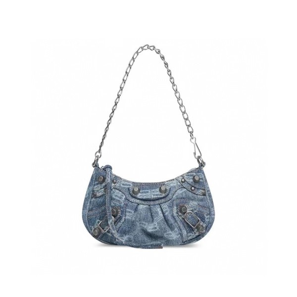 ✨발렌시아가 여성 블루 숄더백 - Balenciaga Womens Blue Shoulder Bag - ba87x