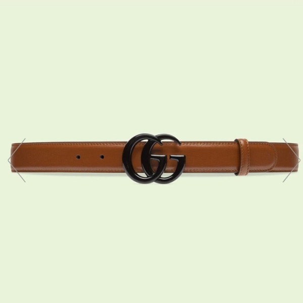✨구찌 남성 GG 브라운 벨트 - Gucci Mens Brown Belts - gu138x