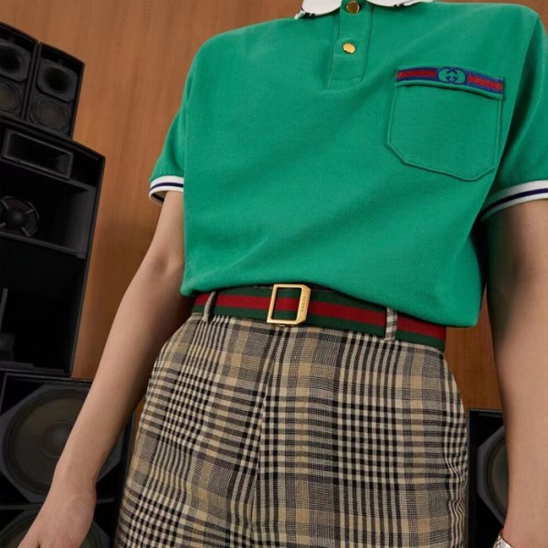 ✨구찌 남성 그린 벨트 - Gucci Mens Green Belts - gu139x